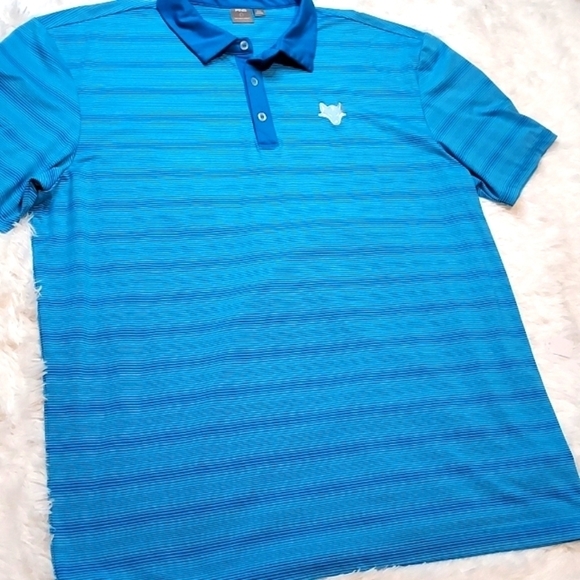 PING Golf sensor cool polo shirt blue short sleeved size L - Picture 1 of 5